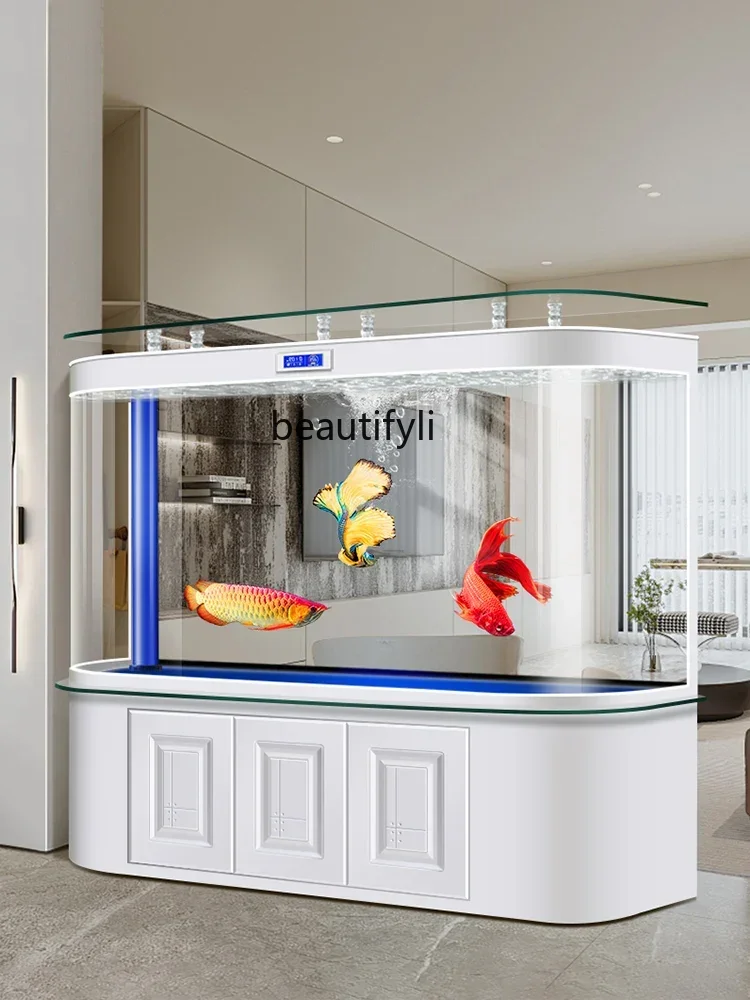 Xchange Aquarium Fish - X Woonkamer Grote Dubbele Cirkel Muur