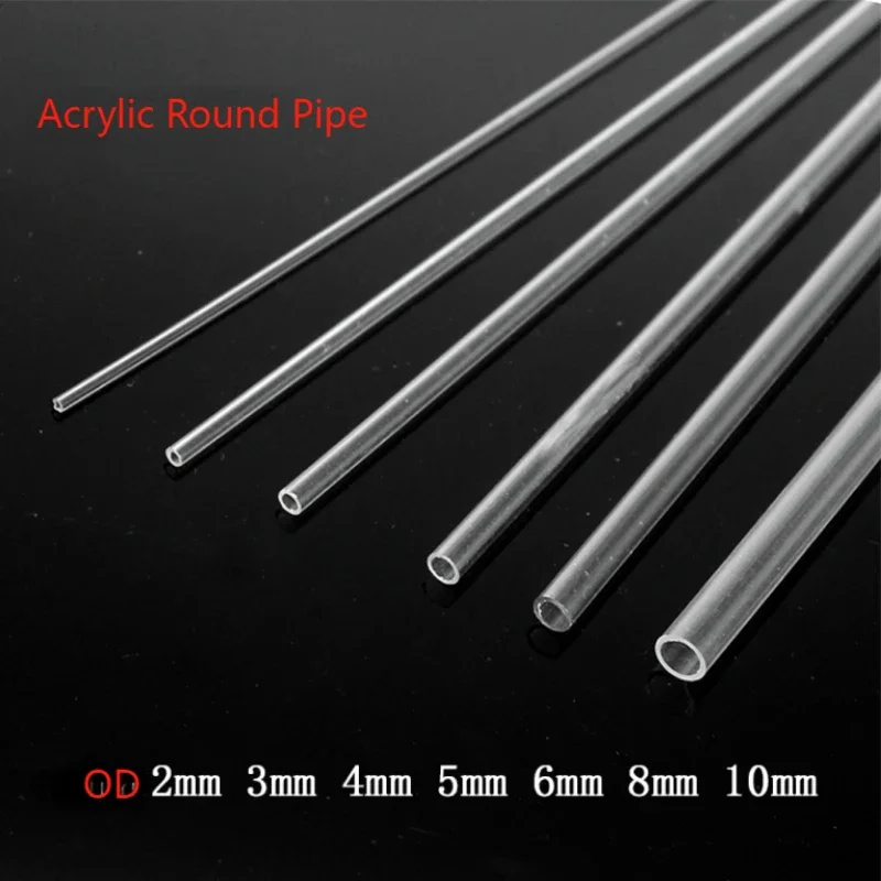 Aquarium Fish Items - Transparant acryl ronde pijp voor aquarium,