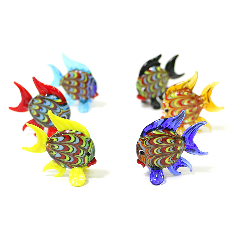 Aquarium Fish Items - Kleurrijke tropische vissen mini-beeldjes schattige kleine