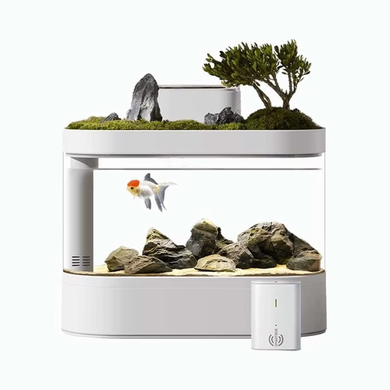 Aquarium Fish Feeder - Desktop Smart Aquarium Visbak met Automatische