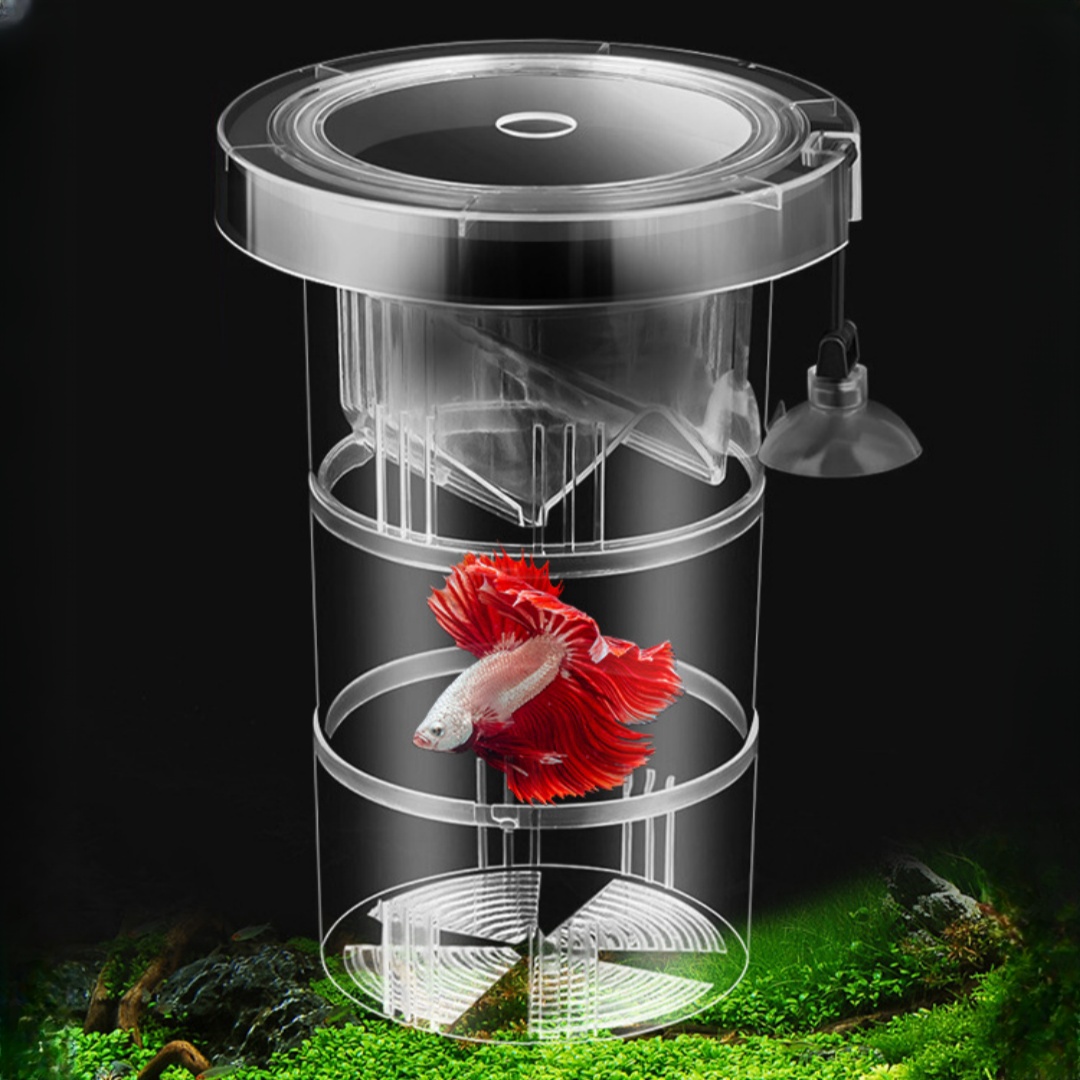 Aquarium Fish Cave - Acryl Drijvende Vis Fokken Isolatie Box