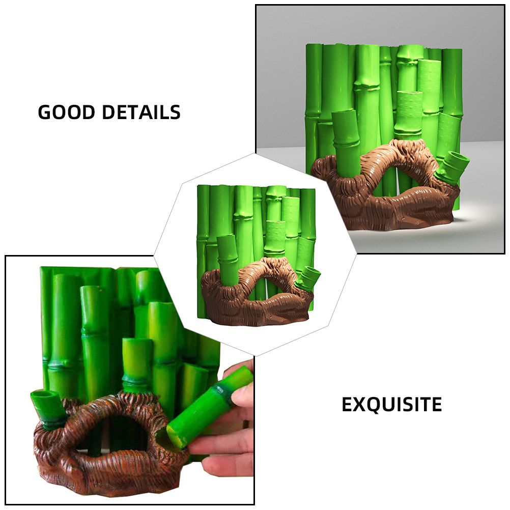 1 Stuk Aquarium 3D Bamboe Hars - Aquarium Fish Cave recensie en prijs