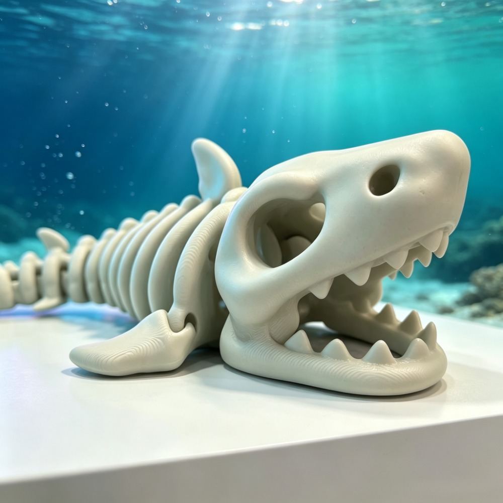 Haaienskelet Aquariumdecoratie - Aquarium Fish Items recensie en prijs