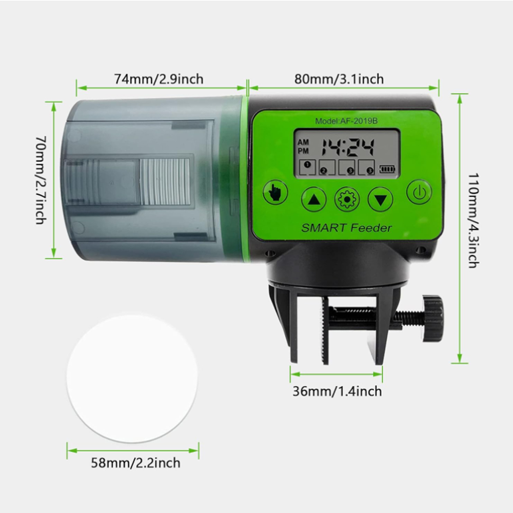 Automatische Vissentankfeeder  - Aquarium Fish Feeder recensie en prijs
