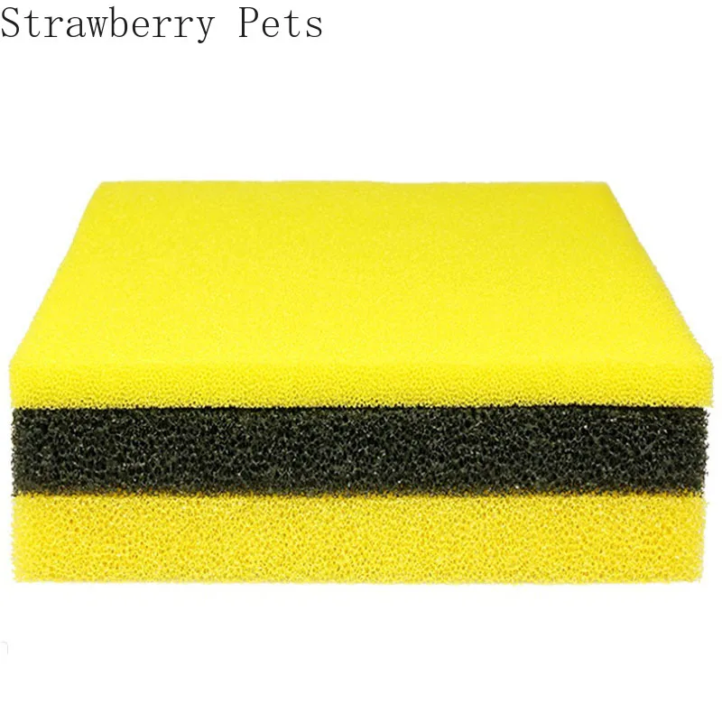 Zwart, blauw, geel 50cmx50cmx2 - Aquarium Fish Yellow And Black recensie en prijs