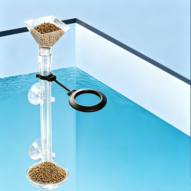 Acryl aquarium visvoeder trans - Aquarium Fish Feeder recensie en prijs