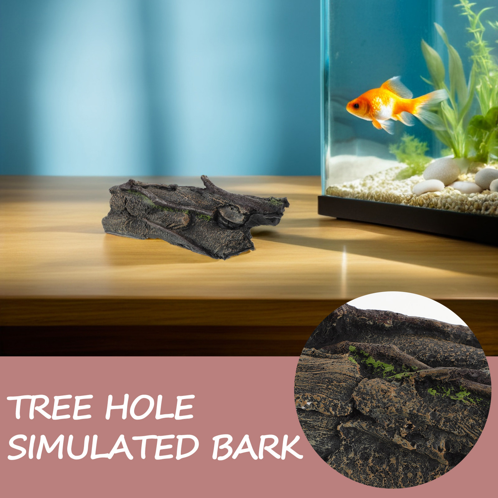 Hars holle boomstam aquarium s - Aquarium Fish Cave recensie en prijs