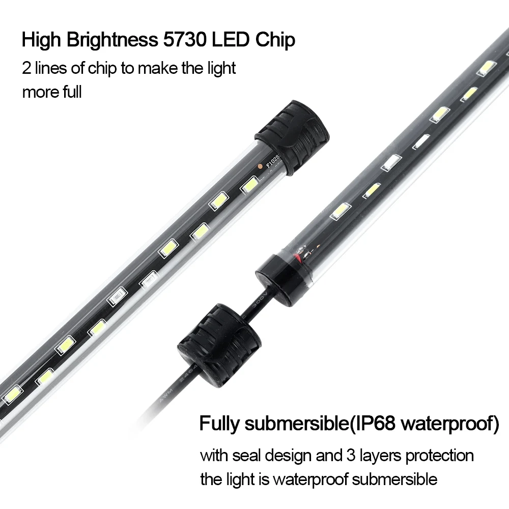 58CM Aquarium Licht LED Plant  - Aquarium Fish Only recensie en prijs