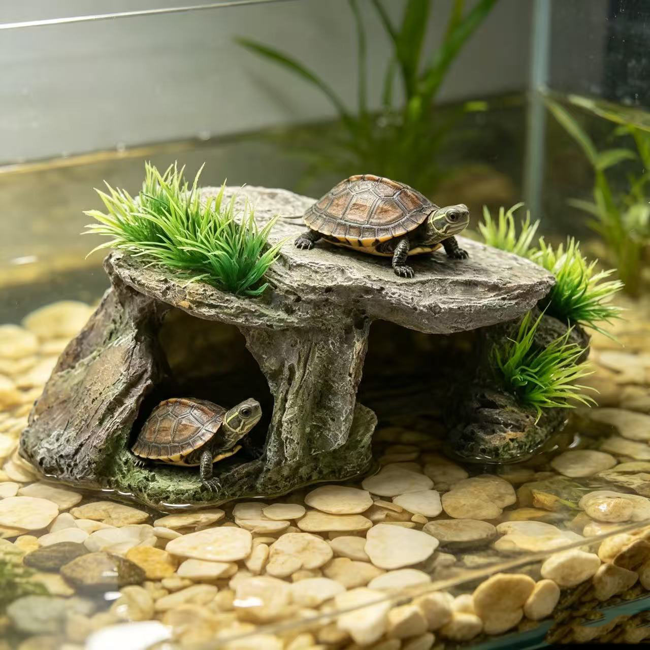 Reptiel Verstopplek Klimplatfo - Aquarium Fish Cave recensie en prijs