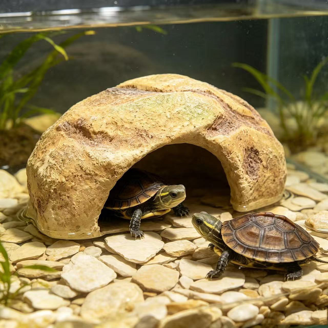 Reptiel Verstopplek Klimplatfo - Aquarium Fish Cave recensie en prijs