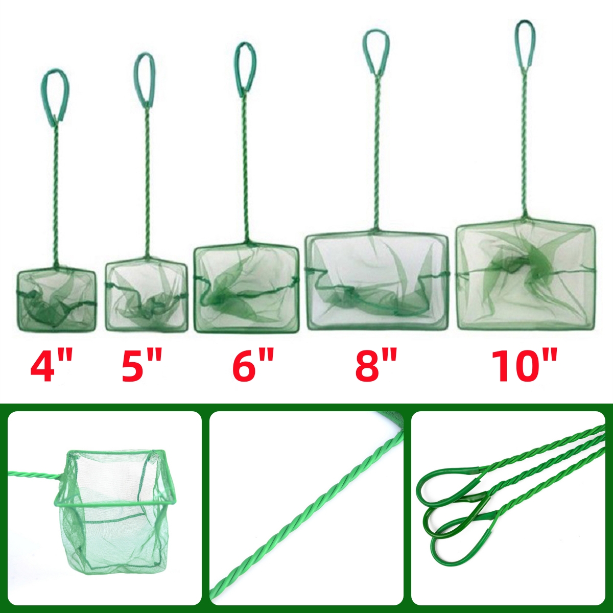 3 ~ 10 Inch Draagbare Nylon Gr - Aquarium Fishland recensie en prijs