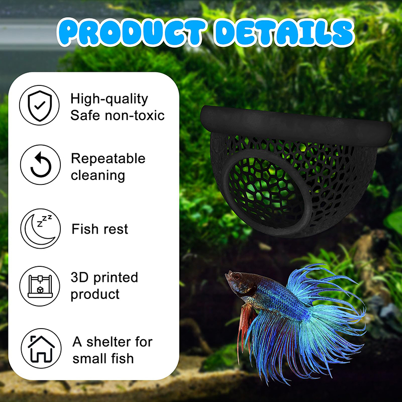 Drijvende Betta Hide & Shrimp  - Aquarium Fish Feeder recensie en prijs