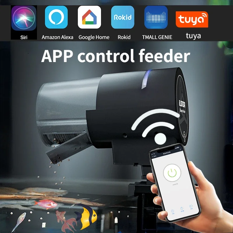 iLONDA Nieuwe Wi-Fi Automatisc - Aquarium Fish Feeder recensie en prijs